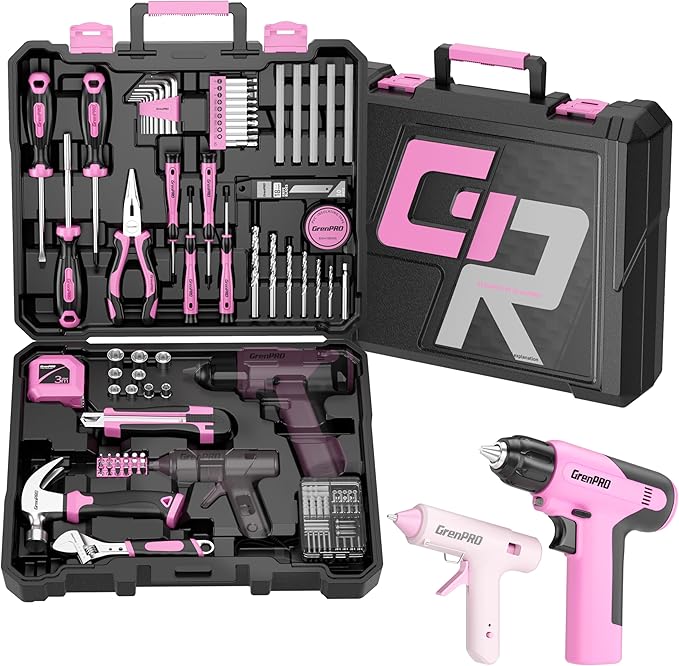 PinkCraft™ 188-Piece Tool Set